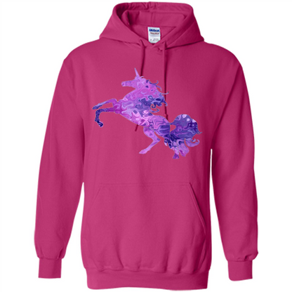 Unicorn Glitter Cute Beautiful Unicorn T-shirt Heliconia