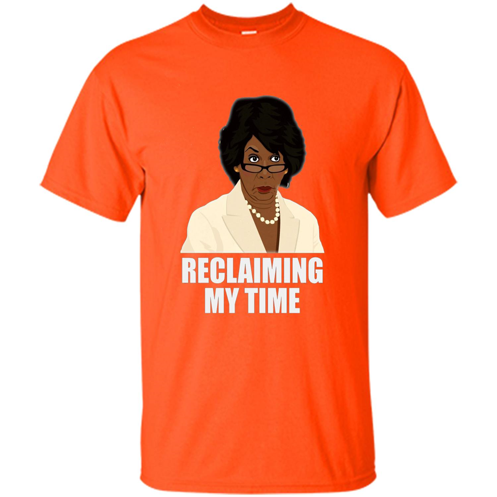Reclaiming My Time T-shirt Orange
