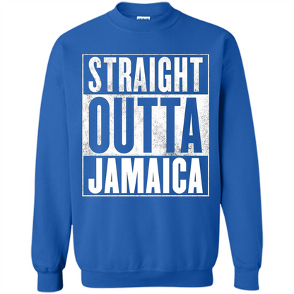 Jamaica T-Shirt - Straight Outta Jamaica T-shirt Royal