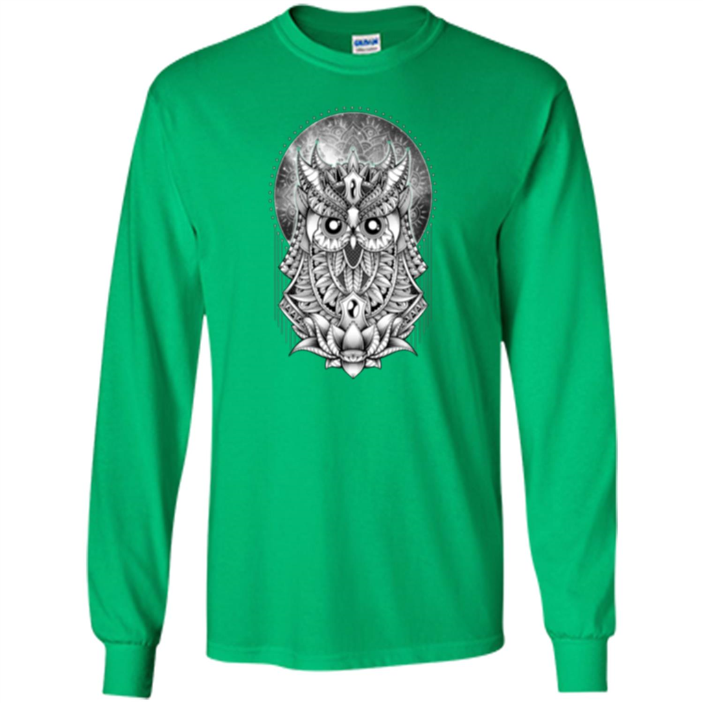 Venus Owl T-shirt Planet Irish Green