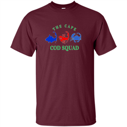 The Cape Cod Squad T-shirt Maroon