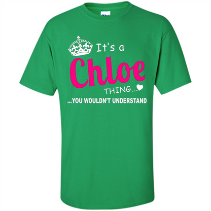 It's Chloe Thing T-shirt Irish Green