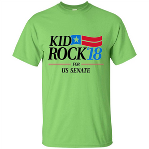 Kid for US Senate 2018 Political T-Shirt In Rock We Trust T-shirt