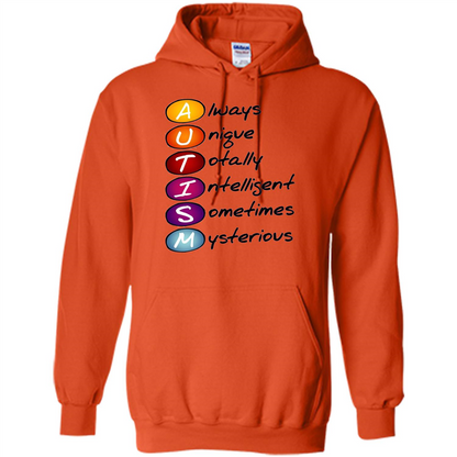 Autism Awareness Definition T-shirt Orange