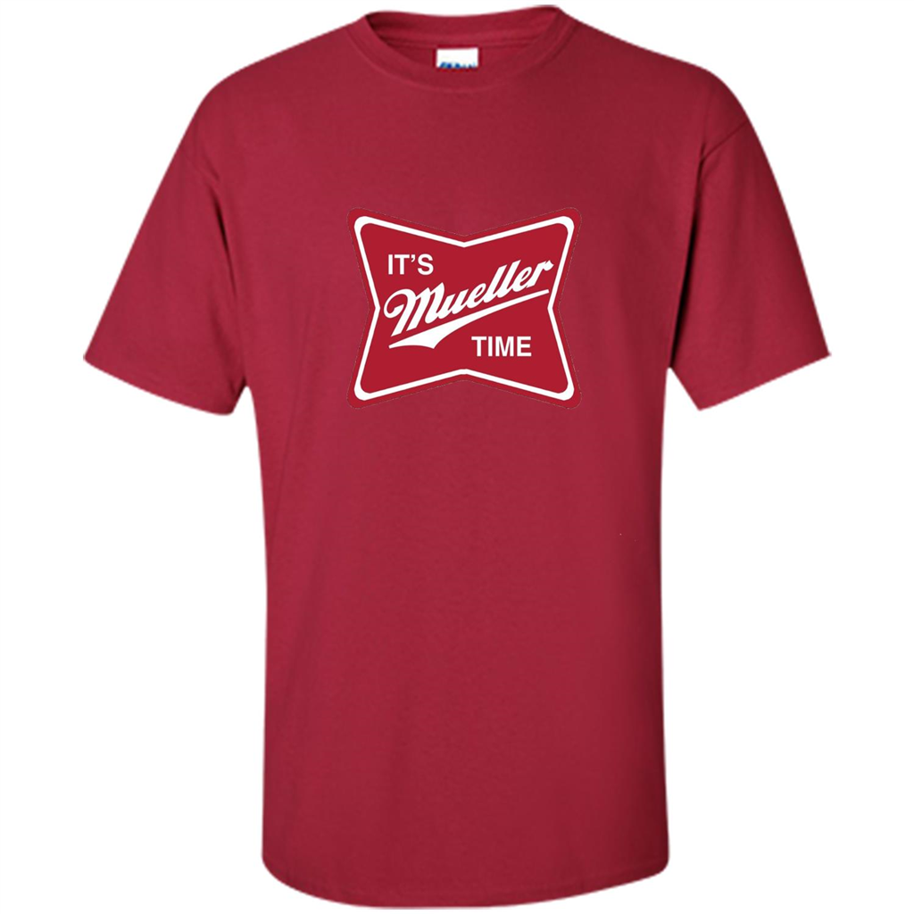It's Mueller Time T-shirt Cardinal