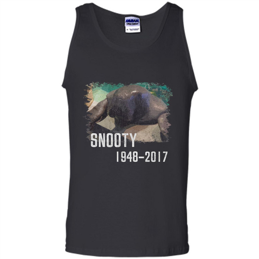 Snooty The Manatee Tshirt, RIP Snooty 1948-2017 Black