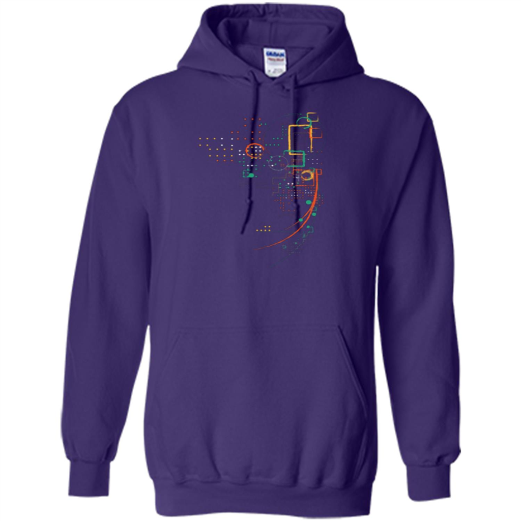 City Grid T-shirt Purple