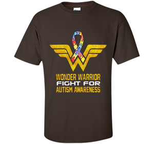 Wonder Warrior Fight For Autism Awareness T-shirt