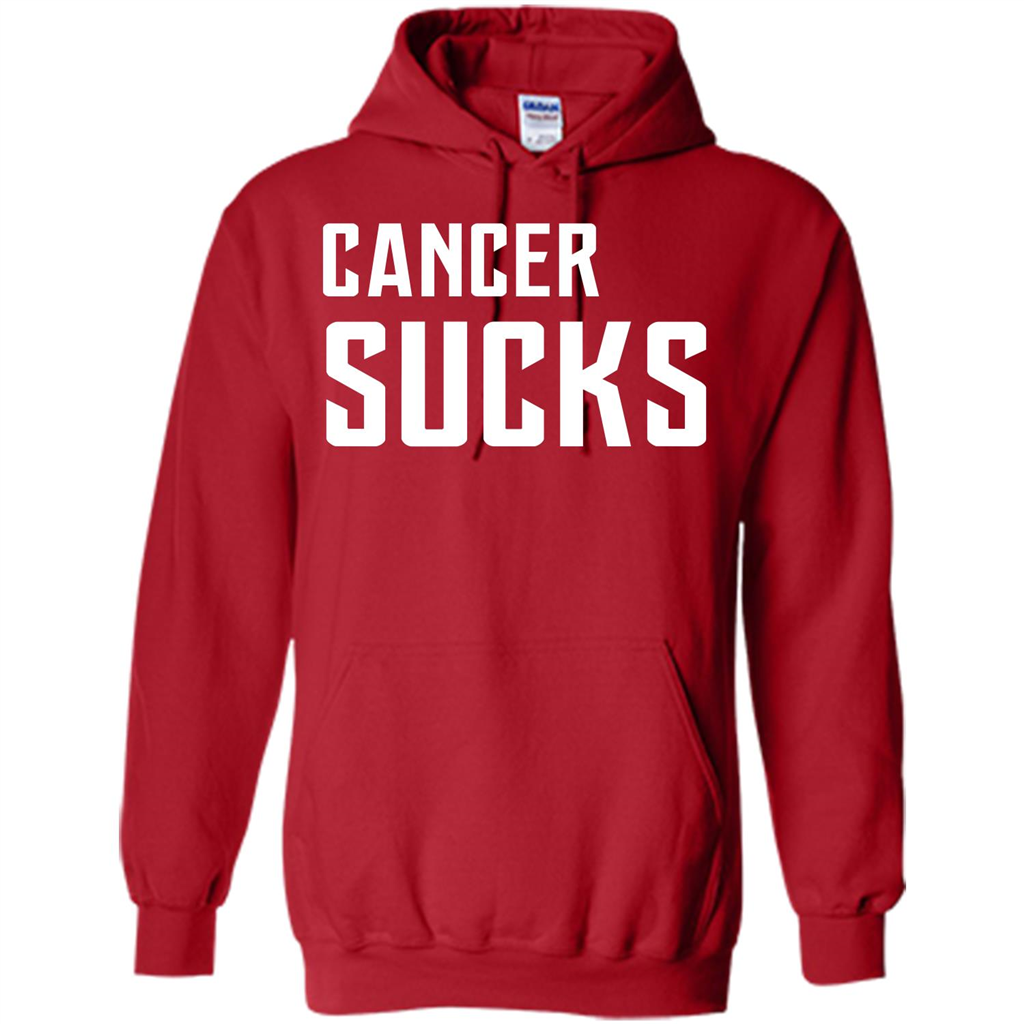 Cancer Sucks T-shirt Red