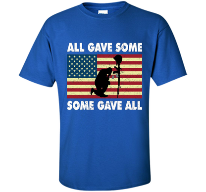 All gave some Some gave all T-Shirt Veteran &amp; Memorial's Day shirt Royal