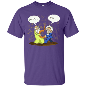 Pythagoras and Einstein T-shirt
