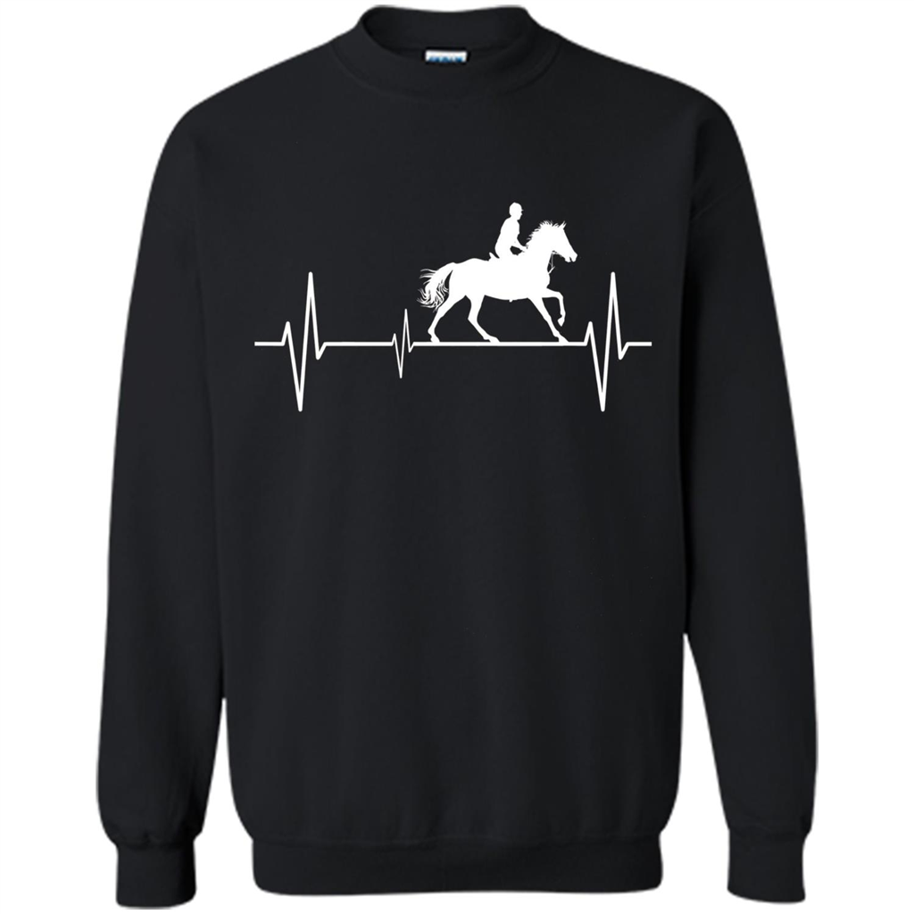 Horse Riding Heartbeat T-shirt