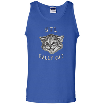 STL Rally Cat T-shirt Saint Louis Rally Cat Royal