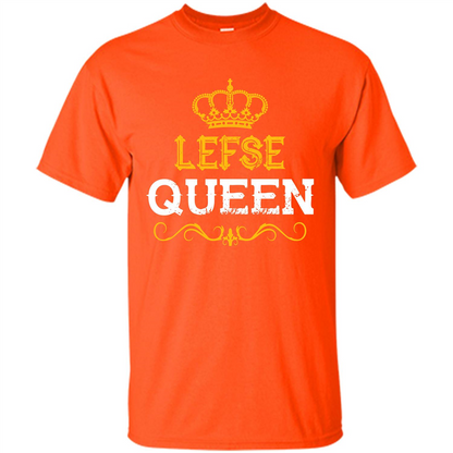 Norsland T-shirt Lefse Queen T-shirt Orange