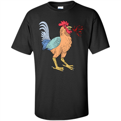 Basan Breathing Fire Drawing T-Shirt Black