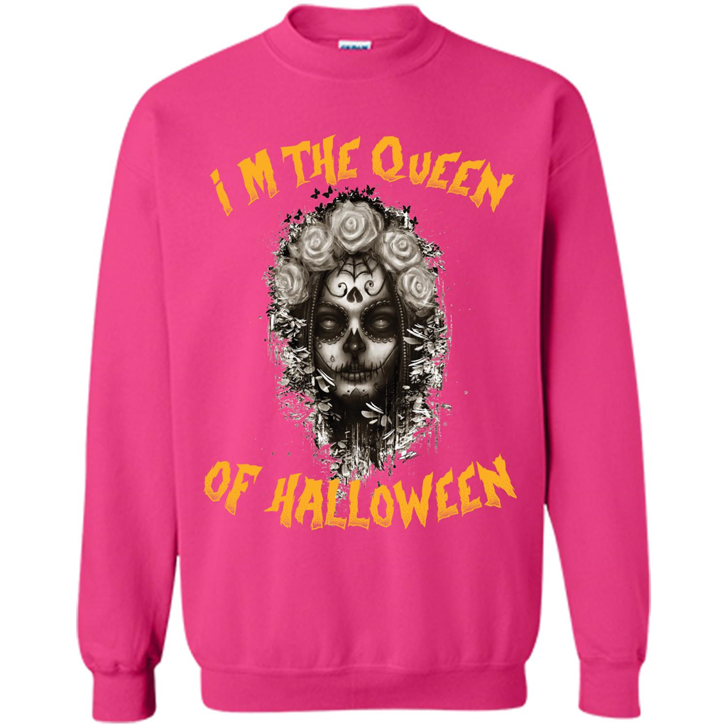 I’m The Queen Of Halloween T-shirt Heliconia