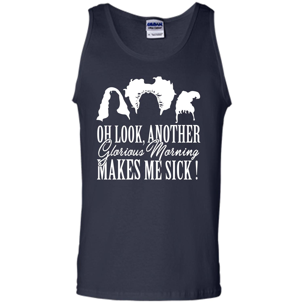 Movie T-shirt Oh Look Another Glorious Morning Makes Me Sick Navy