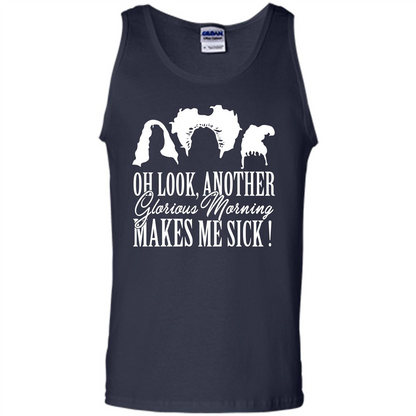 Movie T-shirt Oh Look Another Glorious Morning Makes Me Sick Navy