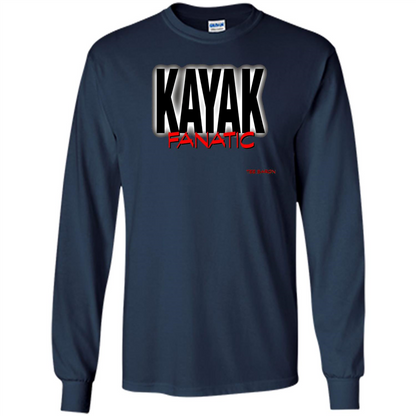 Kayak Fanatic T-Shirt Navy
