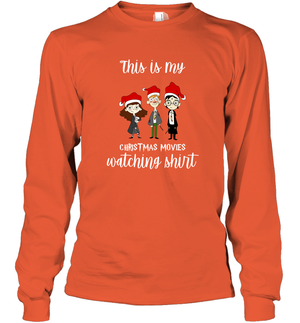 This Is My Christmas Movies Watching Shirt Harry Potter Fan Long Sleeve T-Shirt