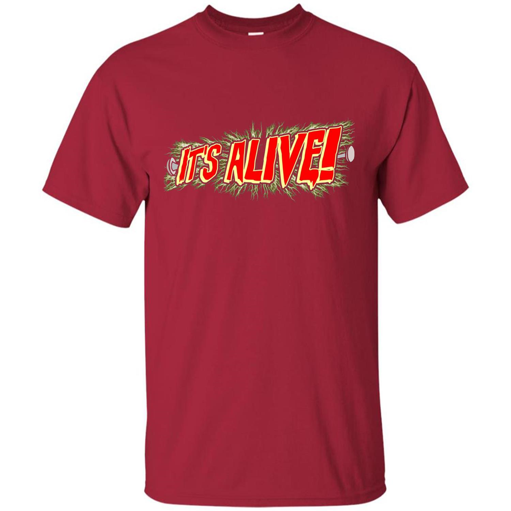 It's Alive Frankenstein T-shirt Cardinal