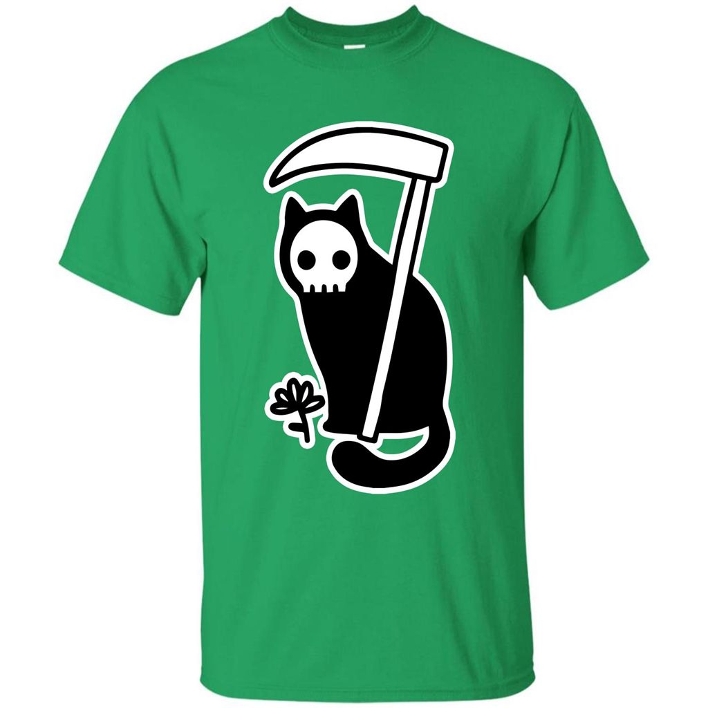 Cat Grimm Reaper T-shirt Irish Green