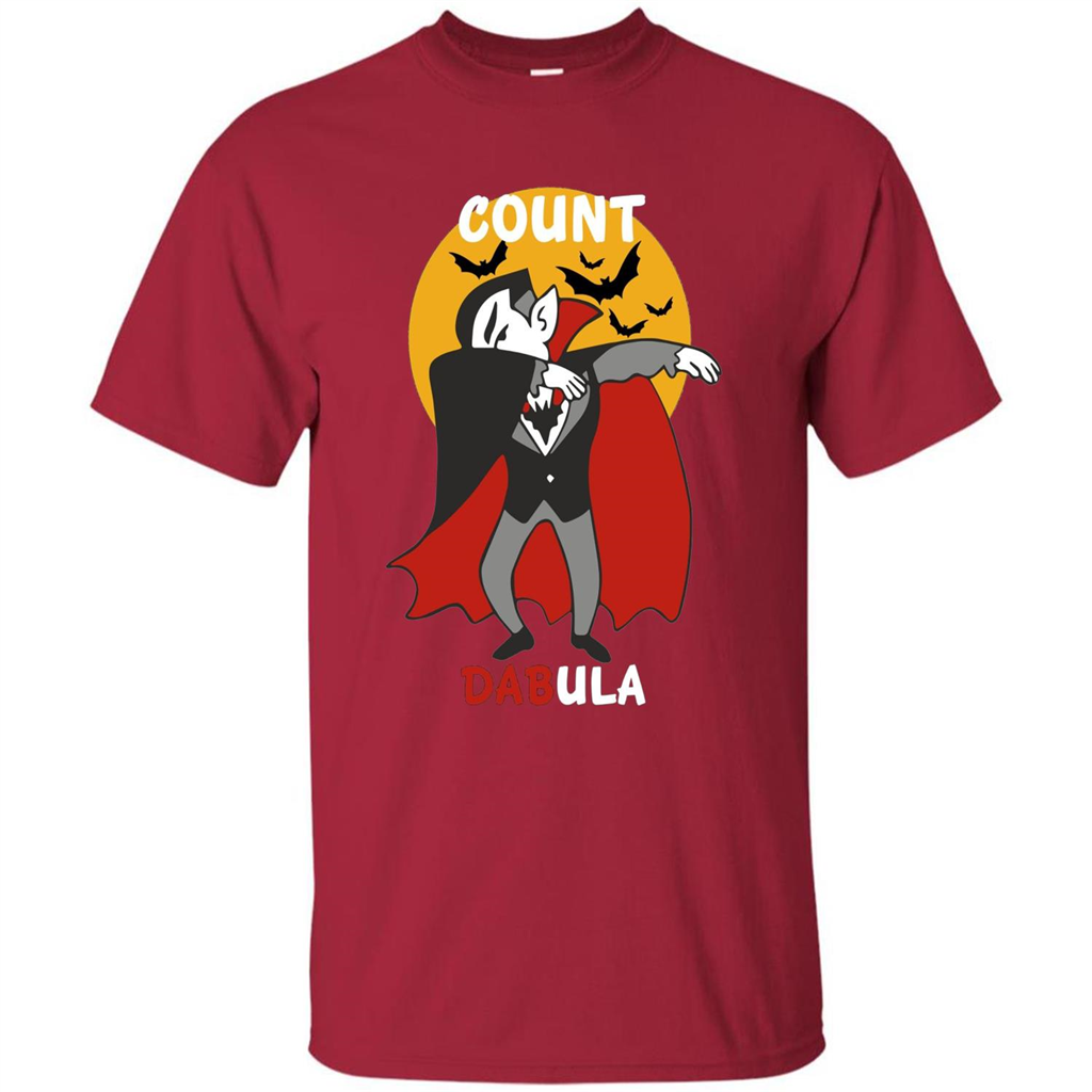 Count Dabula Dabbing Halloween T-shirt Cardinal