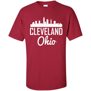 Cleveland Ohio Skyline T-shirt