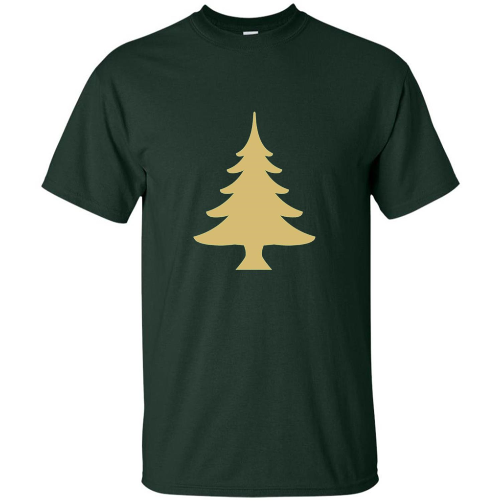 Christmas Tree T-shirt Xmas Tree T-shirt Forest Green
