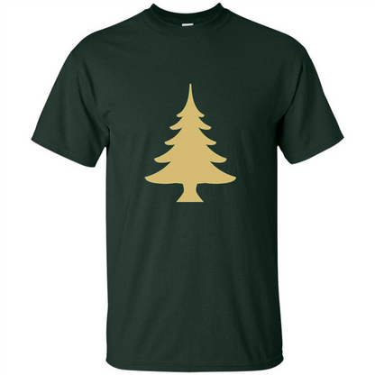 Christmas Tree T-shirt Xmas Tree T-shirt Forest Green