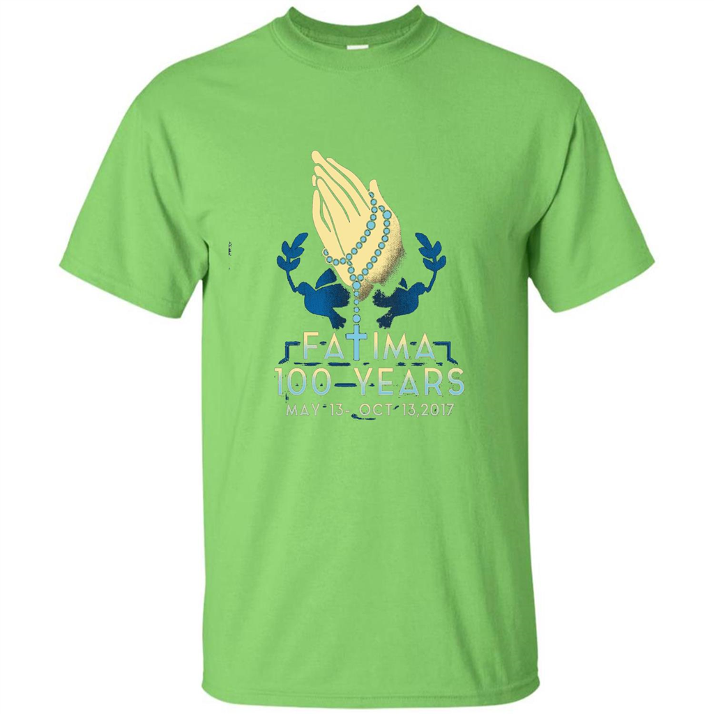 Fatima 100 Years T-shirt Lime