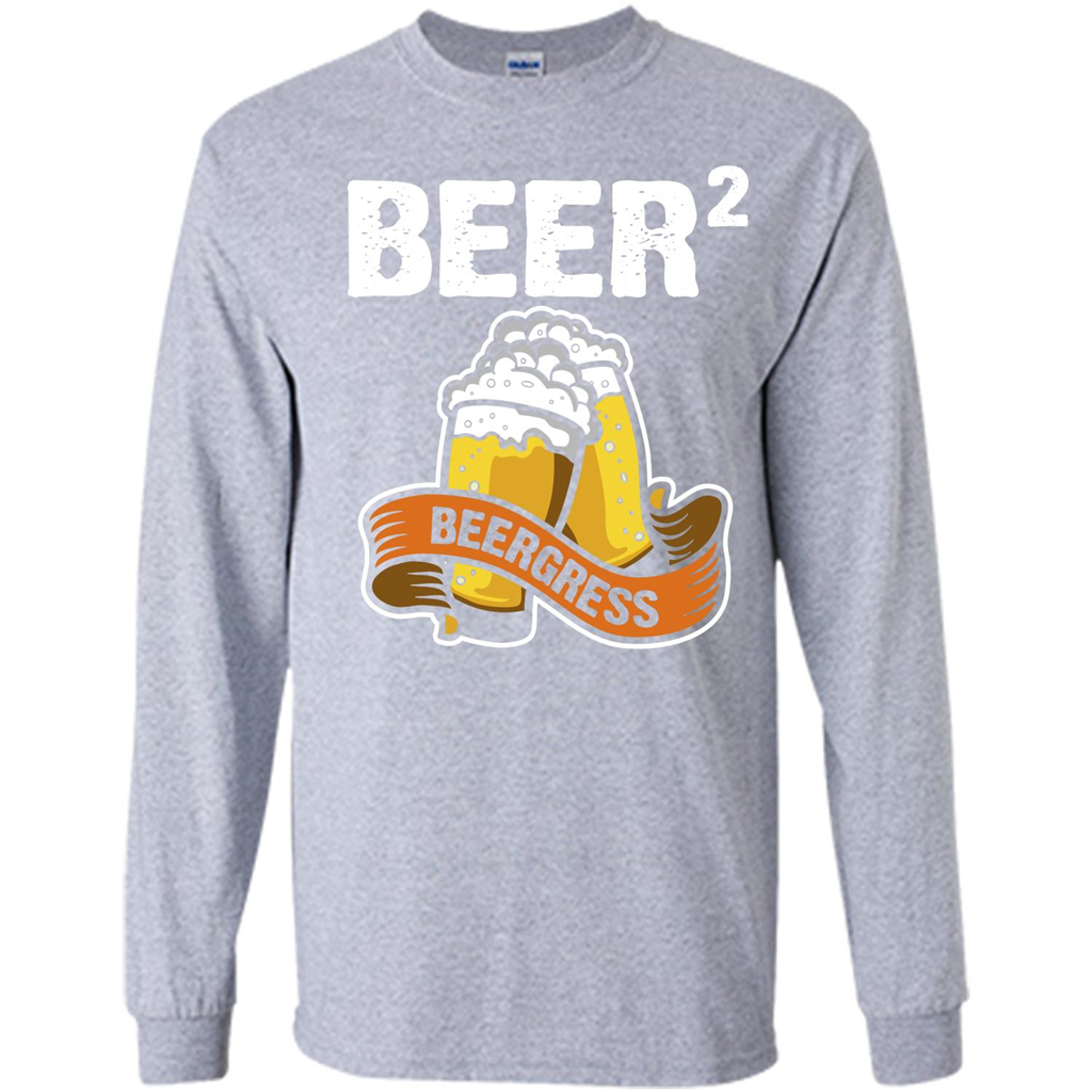 Beer T-shirt Beergress Sport Grey