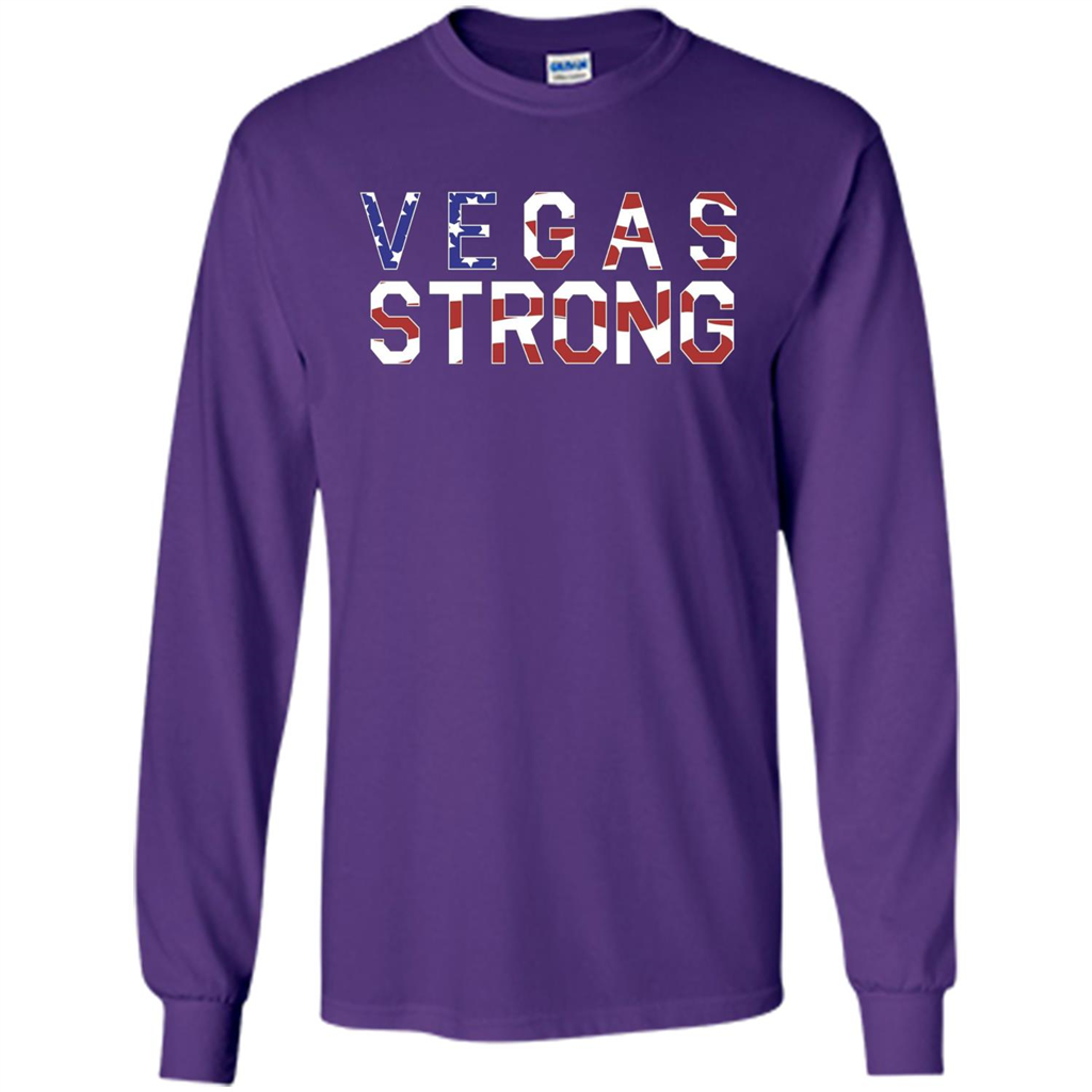 Vegas Strong T-Shirt Purple
