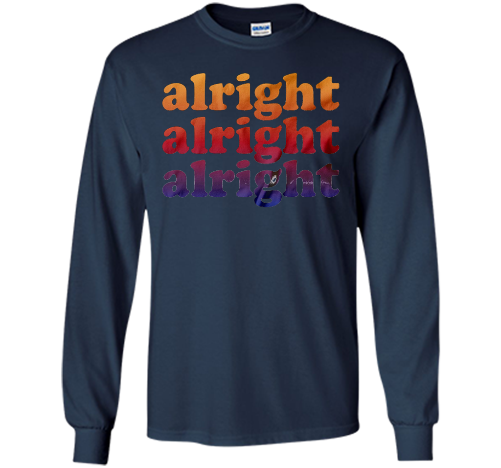 Alright Alright Alright T-shirt Navy