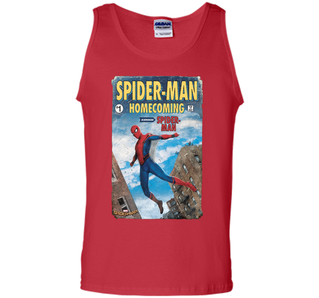 Marvel Spider-Man Homecoming Revamp #1 Issue Graphic T-Shirt t-shirt Red