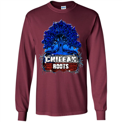 Chilean Trees Proud T-Shirt Maroon