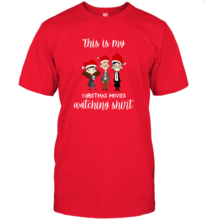 This Is My Christmas Movies Watching Shirt Harry Potter Fan T-Shirt T-Shirt Red