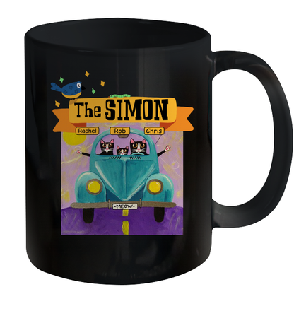 The Simon Family ( Customized Name ) Ceramic Mug 11oz