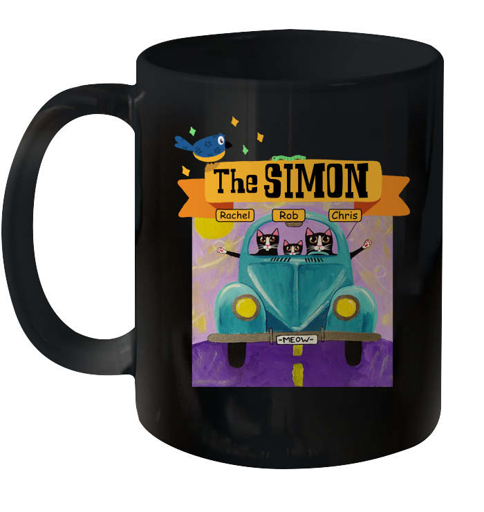 The Simon Family ( Customized Name ) Ceramic Mug 11oz Ceramic Mug 11oz Black 11oz