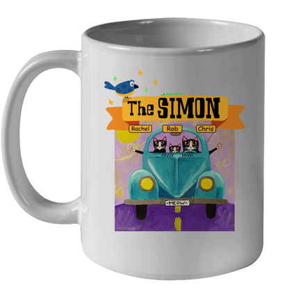 The Simon Family ( Customized Name ) Ceramic Mug 11oz Ceramic Mug 11oz White 11oz