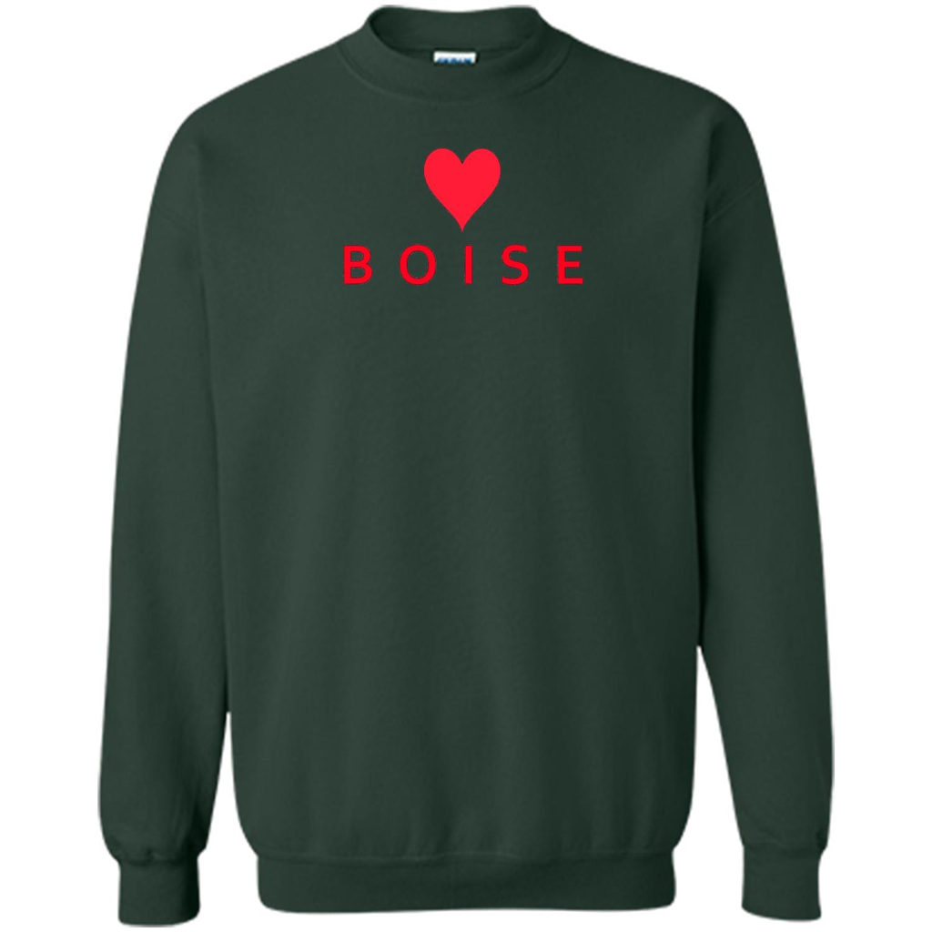 Boise Idaho With Heart Love T-shirt