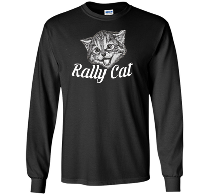Cat Lover T-shirt Saint Louis Rally Cat T-shirt Black