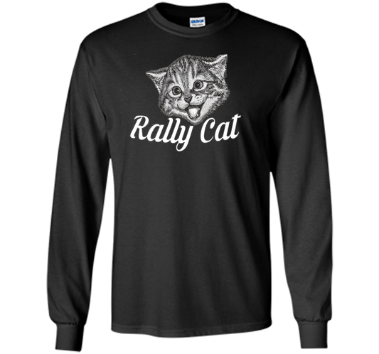 Cat Lover T-shirt Saint Louis Rally Cat T-shirt Black