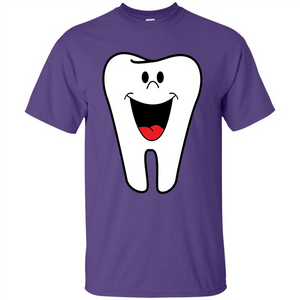 Happy Tooth Shirt Brushing Teeth T-shirt