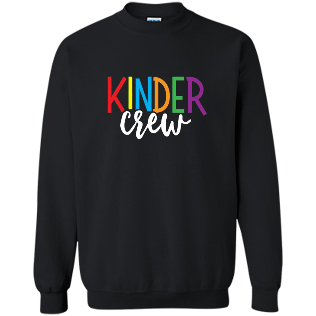 Cute Kindergarten Teacher Team T-shirt Black