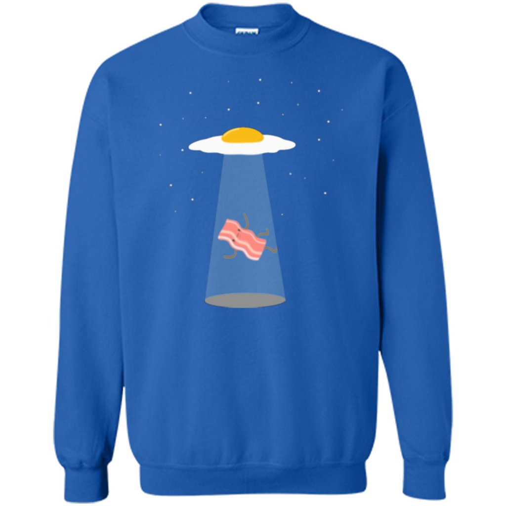 Cute Funny Bacon And Eggs UFO Royal