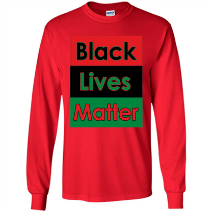 Black Lives Matter-T-shirt Red