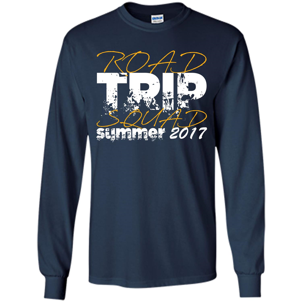 Summer T-shirt Road Trip Squad Summer 2017 Navy