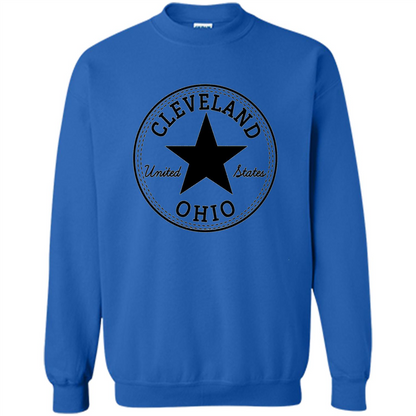 Cleveland Ohio T-shirt United States T-shirt Royal