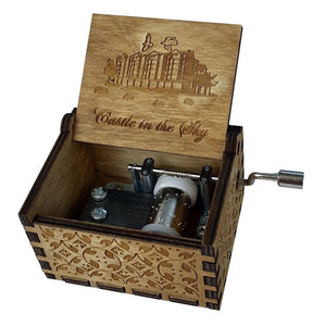 Harry Potter Hand Engraved Wooden Music Box